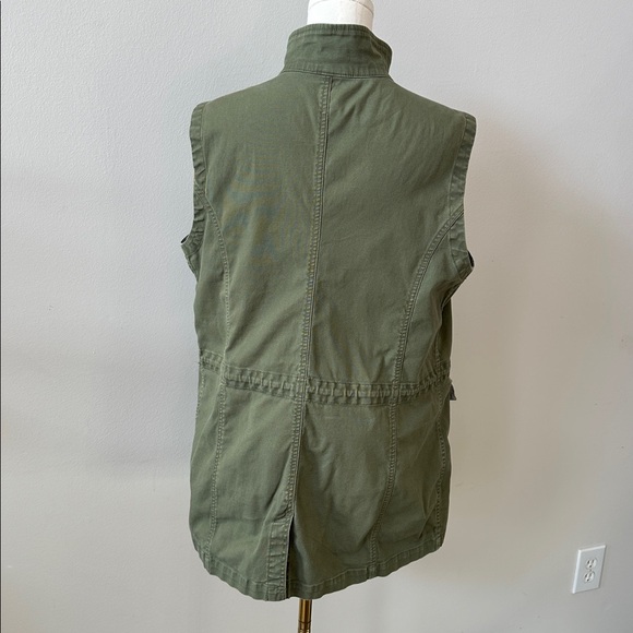 Duluth DuluthFlex Fire Hose Coolmax Utility Workwear Gardening Vest Green L Gorp - Picture 4 of 10